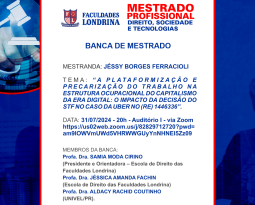 BANCA DE MESTRADO