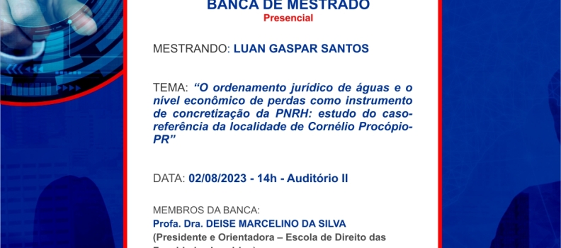 BANCA DE MESTRADO